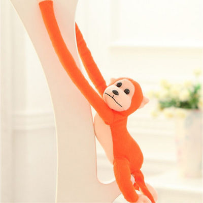 Plush Monkey Mascot with Sound 80 cm