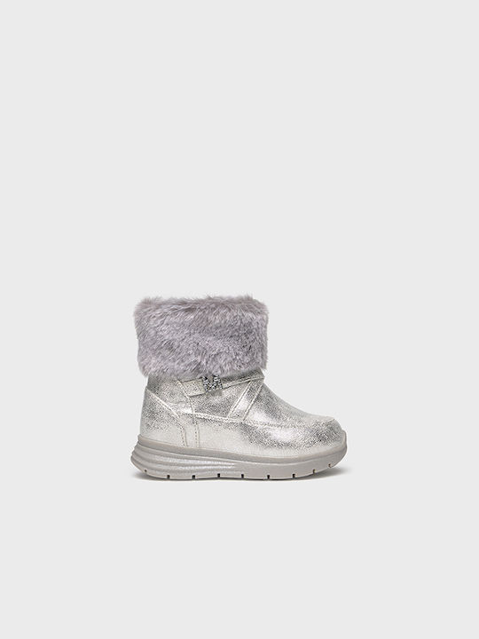 Mayoral Kids Boots Silver