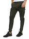 Cover Trousers Cargo Elastic in Slim Fit Khaki