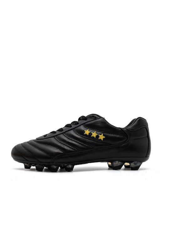 Pantofola D'Oro FG Fußballschuhe mit Stollen Schwarz