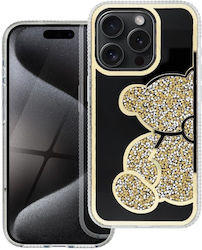 Teddy Bear Case Iphone 16 Plus Gold Teddy Bear Case Iphone 16 Plus Gold
