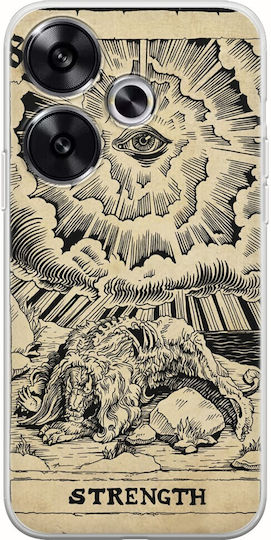 Tarotkarten Stärke Xiaomi Poco F6 5G Flexibles TPU Transparentes Silikon