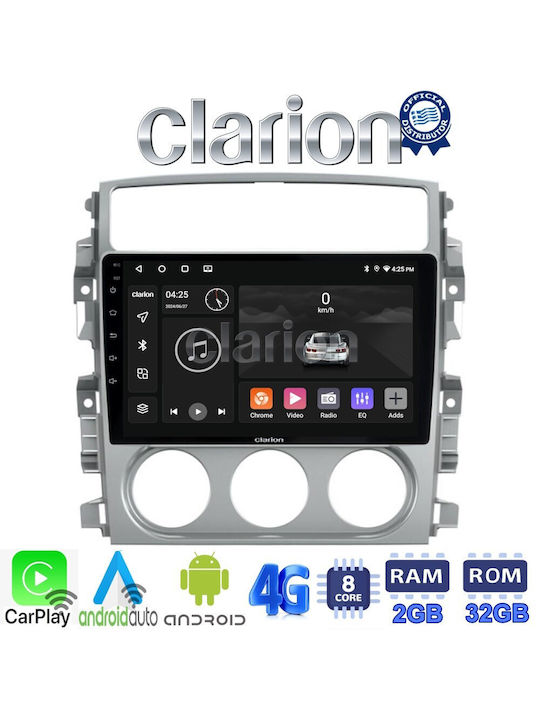 Clarion Auto-Audiosystem für Suzuki Liana 2001>2008 (Bluetooth/USB/WiFi/GPS/Apple-Carplay/Android-Auto) mit Touchscreen 9"