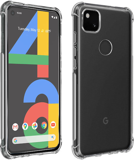 Protective Pack Google Pixel 4a Flexible Cover + 9h Tempered Glass Film