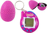 Electronic Kids Handheld Console Tamagotchi In Egg Game Electronic Pet Pink