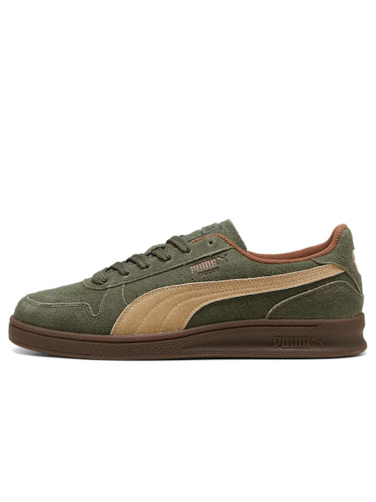 Puma R-suede Bărbați Sneakers Dark Olive / Haute Coffee