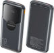 Awei P63K Power Bank 10000mAh 22.5W with 2 USB-A Ports and USB-C Port Black