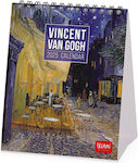 Legami Milano Vincent Van Gogh Weekly Desktop Diary 2025 12x14.5cm