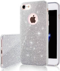 Carcasă Glitter 3in1 Iphone 16 Pro 6.3" Argintiu