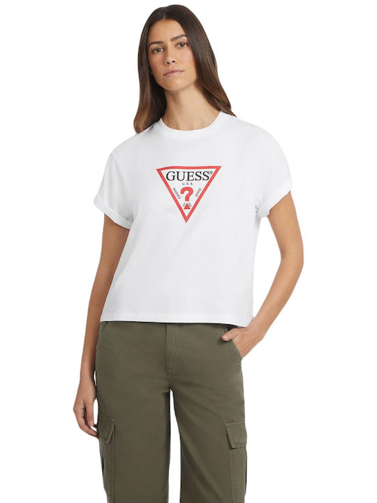 Guess Γυναικείο T-shirt White