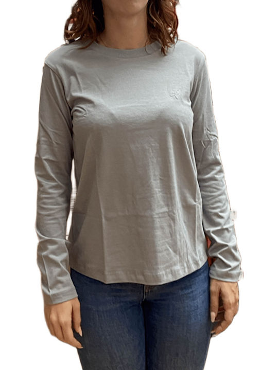 Target Damen Bluse Langärmelig Gray