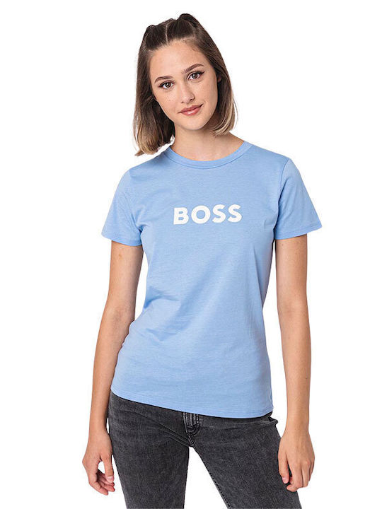 Hugo Boss Γυναικείο T-shirt Σιέλ