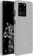 Silicone Case Glossy & Matte Back Cover Samsung Galaxy S20 Ultra White