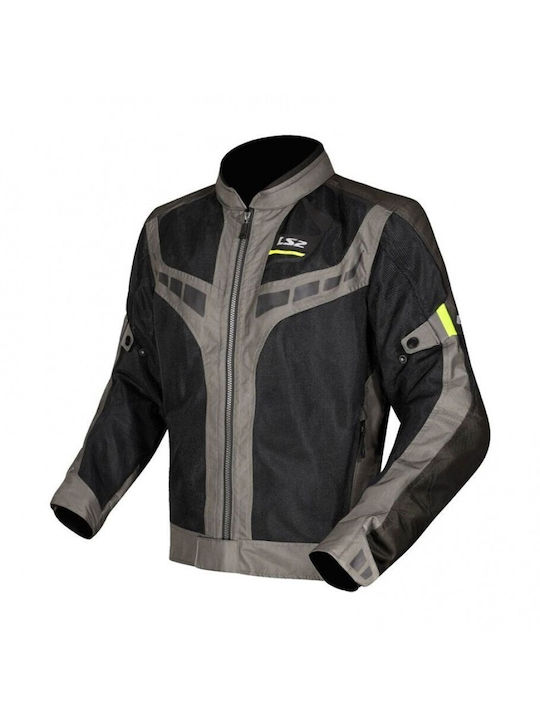 LS2 Garda Air Sommer Herren Motorradjacke Grün/...