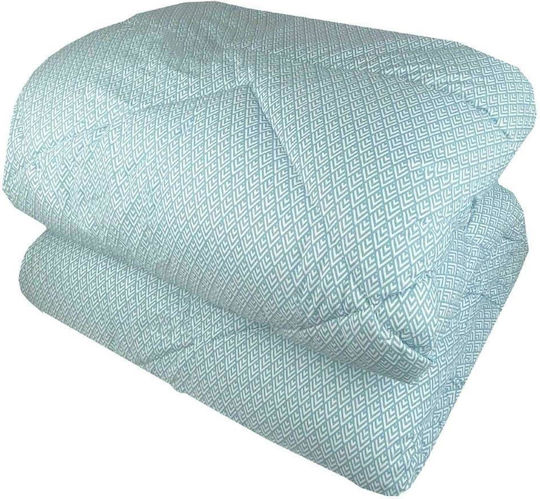 Astron Italy Duvet Single 160x240cm Chloe Petrol Blue 350 GSMGsm