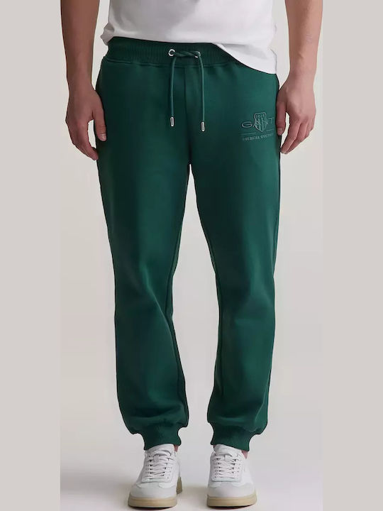 Gant Cargo Sweatpants with Elastic Green