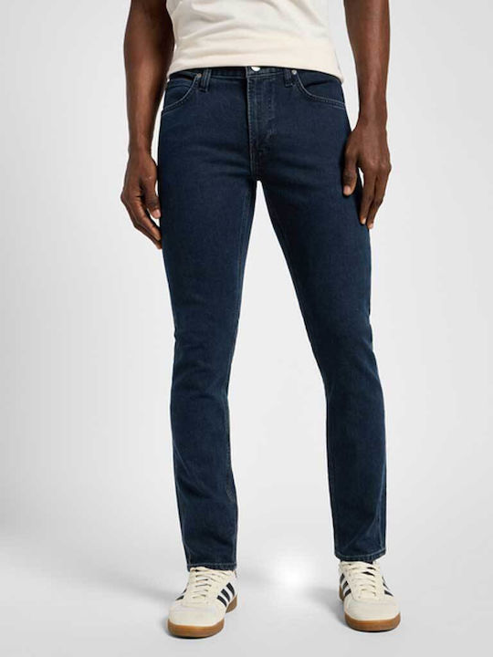 Luke Ανδρικό Παντελόνι Τζιν με Slim Tapered Εφαρμογή Dark Blue