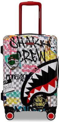 Sprayground Large Travel Suitcase Hard with 4 Wheels Height 75cm