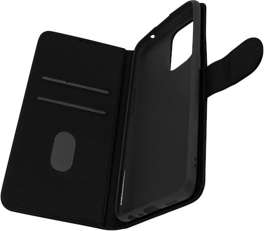 Rückseite Oppo A94 5G Vollfunktions-Wallet Schwarz