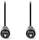 Nedis Optisches Audiokabel TOS männlich - TOS männlich Schwarz 10m (CAGL25000BK100)