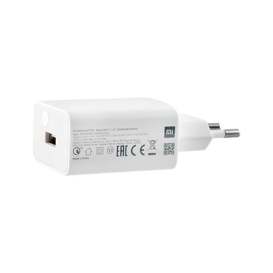 Xiaomi Ladegerät ohne Kabel mit USB-A Anschluss 22.5W Weißs (MDY-11-EP)