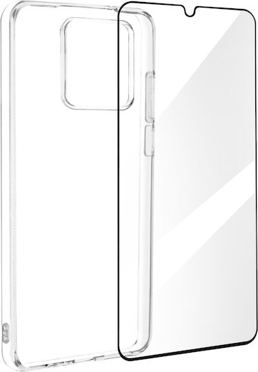 Bigben Protection Kit Realme Note 50 Tempeglass Screen Protector Case Transparent