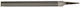 Nicholson Tools 04927N Satz Feilen mit Griff 12Stück