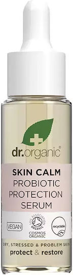 Dr.Organic Serum Pentru Față Skin Calm Probiotic Protection Pentru Hrănire 30ml
