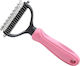 Small Dog Comb for Grooming Pink