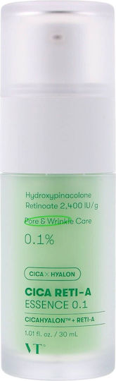 VT Cosmetics Cica Reti-A 0.1% Soothing & Anti-aging Essence Face for Imperfections 30ml