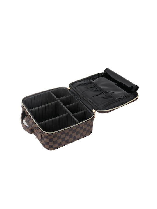 ShenZhen Toiletry Bag in Brown color