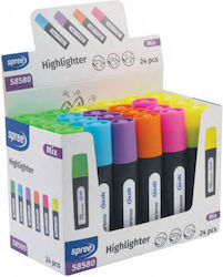Spree Markers Underline Set 24 Colours