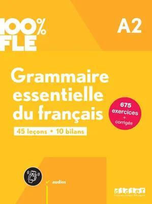 100 Fle Grammaire Essentielle Du Francais A2 Mp3+app+corriges