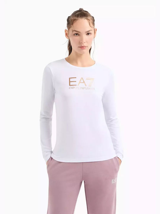 Emporio Armani Armani Γυναικείο T-shirt Λευκο