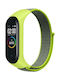 Beline Λουράκι Υφασμάτινο Κίτρινο (Smart Band 7)