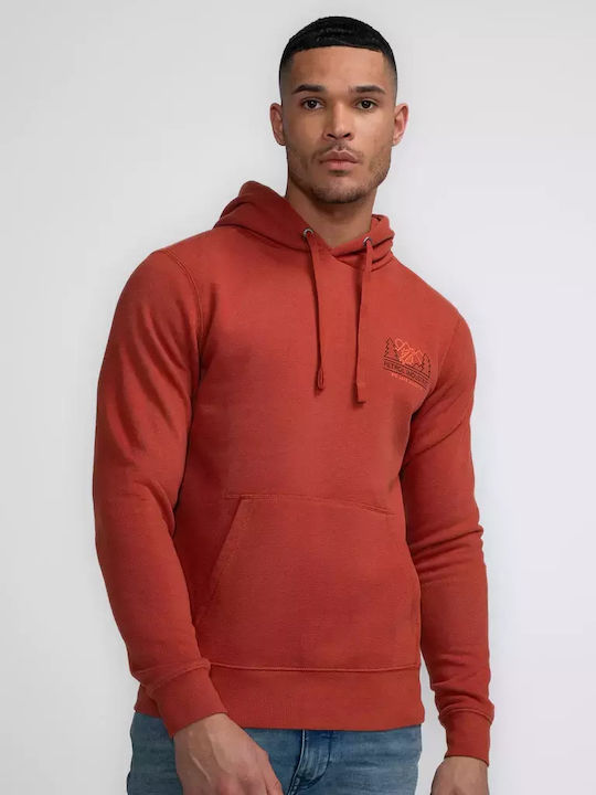 Sweatshirt with Hood Orange
