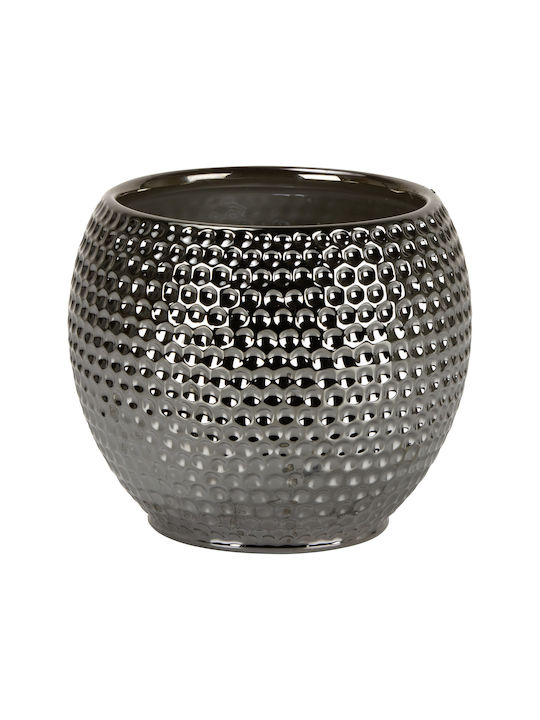 Scheurich Pot Silver 15x15x16cm