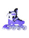 Athlopaidia 002.10305 Kids Adjustable Inline Rollers Purple