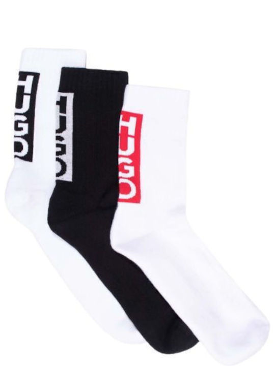 Hugo Ανδρικές Κάλτσες Black 3Pack