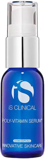 IS Clinical Poly-Vitamin Moisturizing & Anti-aging Serum Face with Hyaluronic Acid for Detoxification & Radiance 15ml