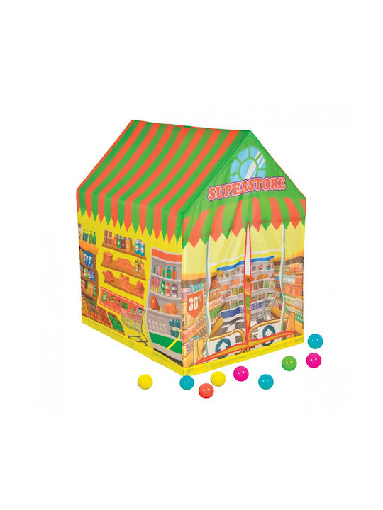 Moni Kids House Play Tent 50 Ball Supermarket Awning