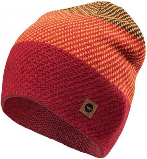 Beanie Unisex Beanie Knitted in Orange color