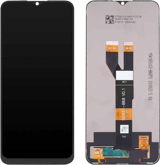 Complete Block Realme Narzo 50i Prime Lcd Tactile Screen Compatible Black