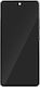 Samsung Screen + Frame Galaxy A51 5g Prisme Crush Original Full Block White