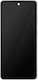 Clappio Bildschirm + Rahmen Galaxy A52 In-Cell Qualität Weiß