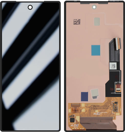 Clappio Komplettblock Google Pixel 7a LCD Bildschirm Touchscreen Schwarz