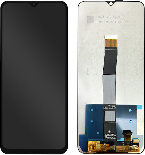 Сензорен екран и дисплей за Xiaomi Redmi 10c, черен
