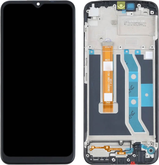 Bloc Complet Ecran Tactil Lcd Compatibil Realme C25y Negru