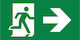 Braytron Self-adhesive Sign Exit BC14-01312