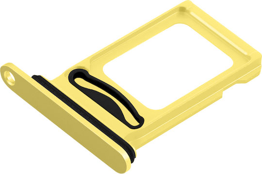Slot pentru cartela SIM Clappio iPhone 14/14 Plus Galben